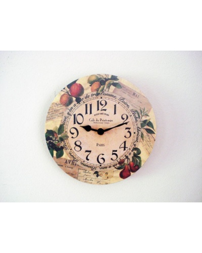 Pendule Roger Lascelles Clocks Fruits